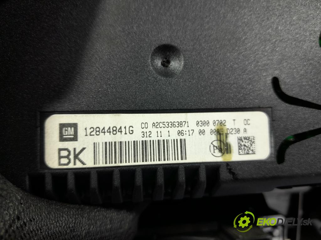Opel Insignia 2011 Zobrazit: Rádio: / GPS 12844841G
