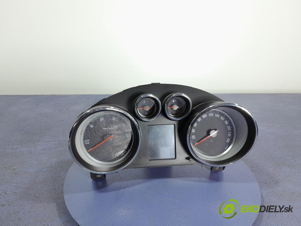 Opel Astra 2013 prístrojovka/ budíky 13442452