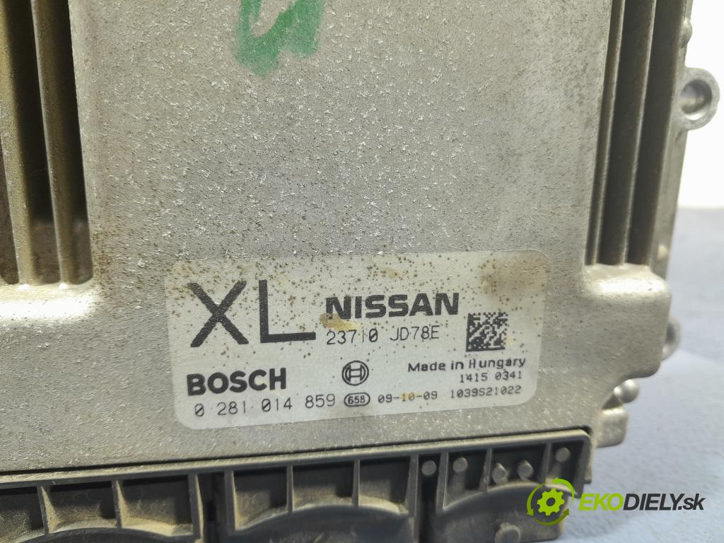 Nissan Qashqai 2009 riadiaca jednotka Motor: 23710JD78E