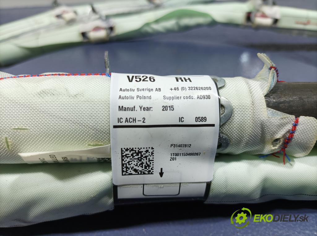 Volvo Xc90 2016 Airbag: clona x 31407812