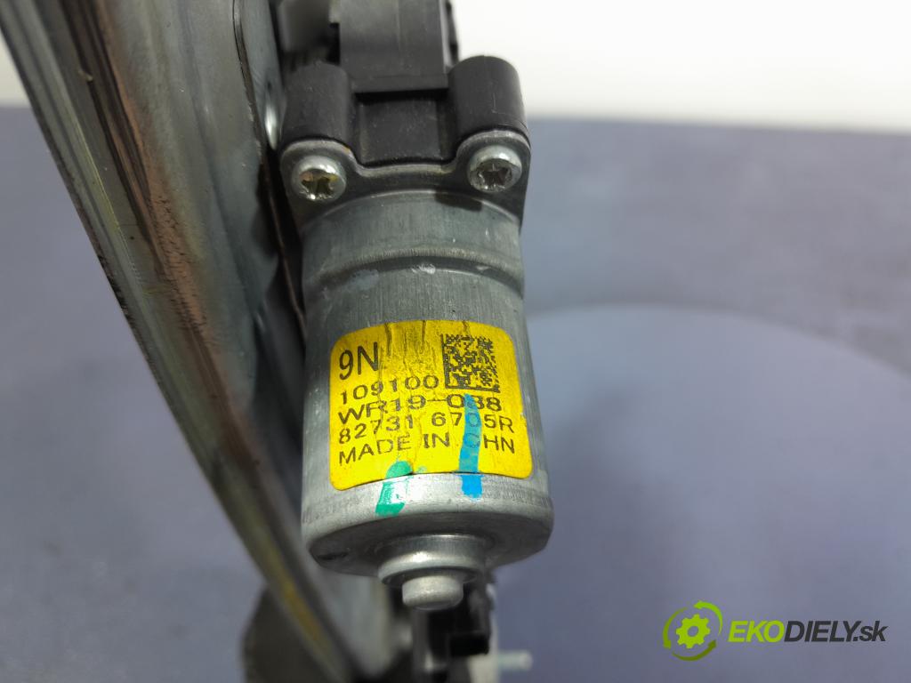 Renault Arkana 2021 mechanismus stahování Sklenka: Zad: Levý: 827316705R