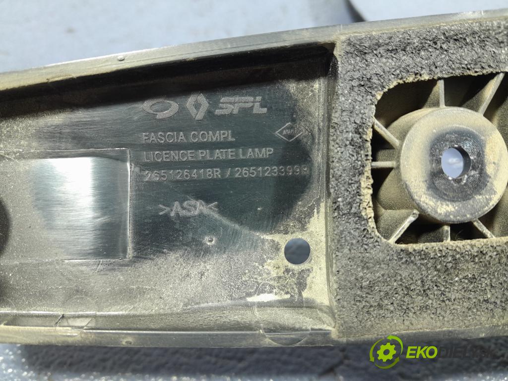 Renault Arkana 2021 zámek Klapky: kufr 265126418R