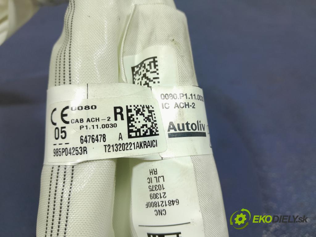 Renault Arkana 2021 Airbag: clona x 985P04253R