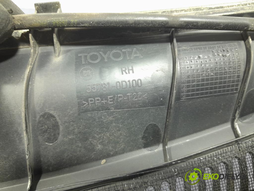 Toyota Yaris 2010 torpédo 55782-0D100