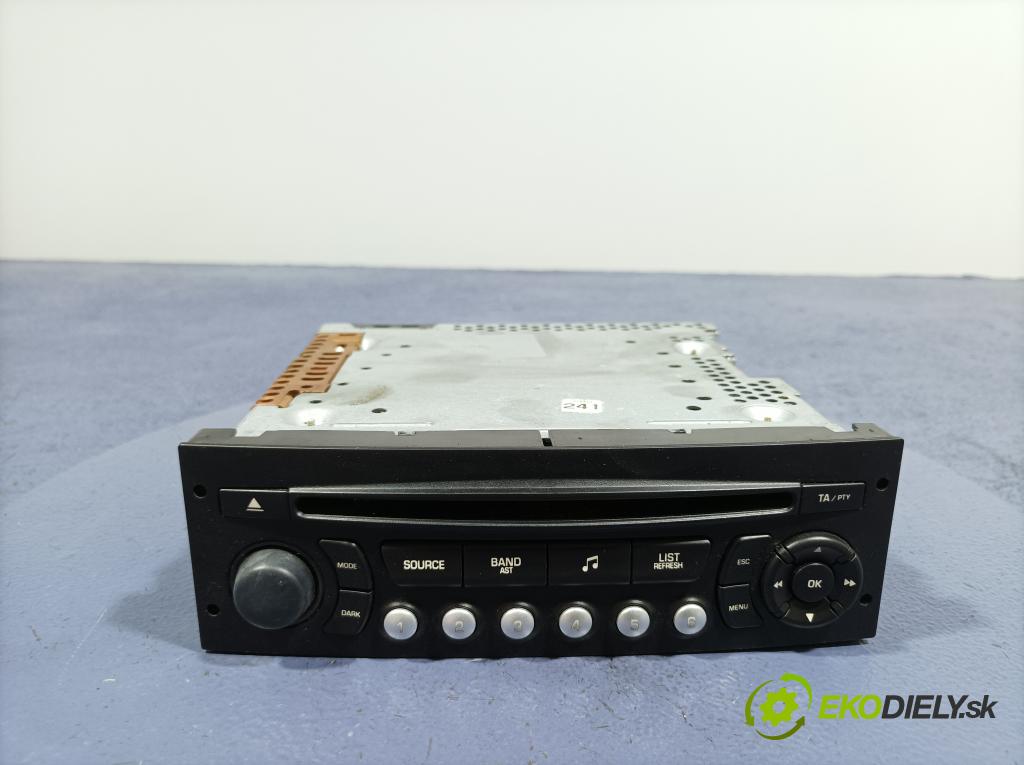 Citroen C2 2005 Radio I Navigácia: 96537894XT