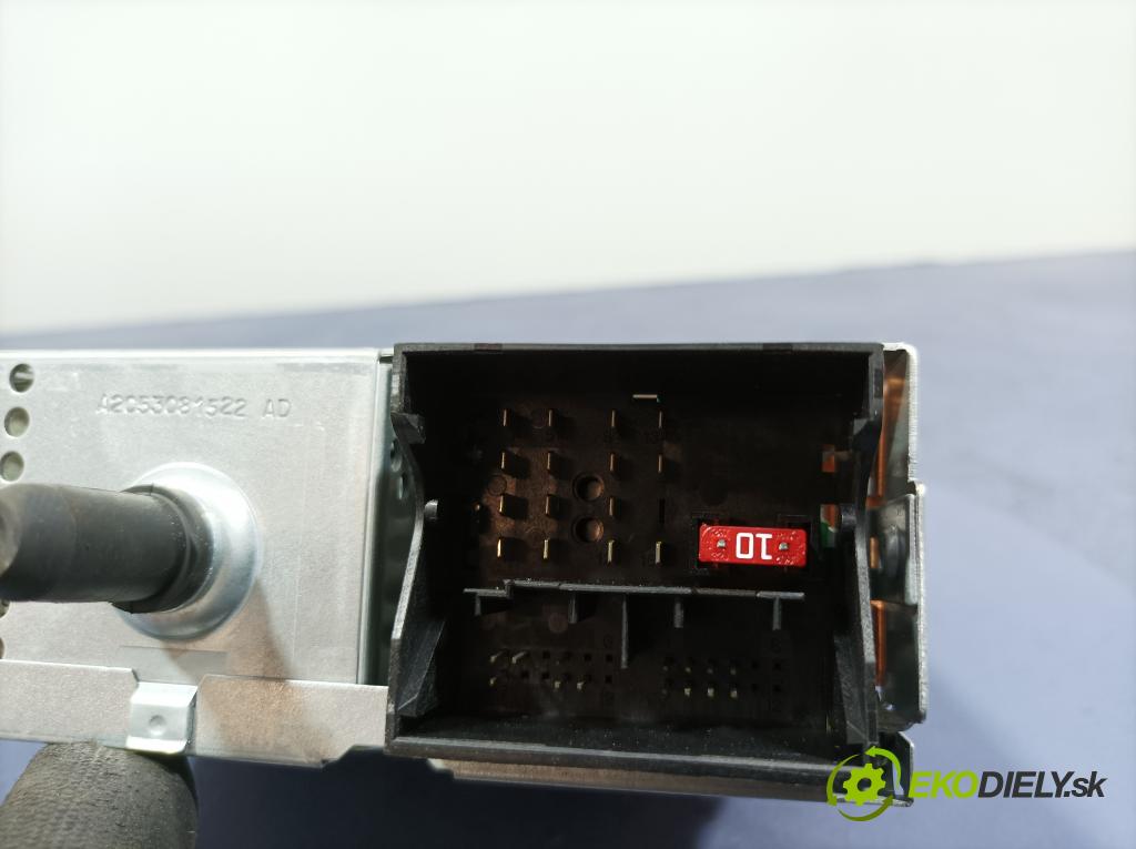 Citroen C2 2005 Radio I Navigácia: 96537894XT
