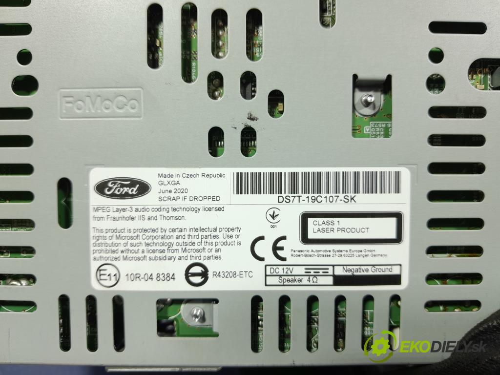 Ford Mondeo 2020 Radio I Navigácia: DS7T-19C107-SK