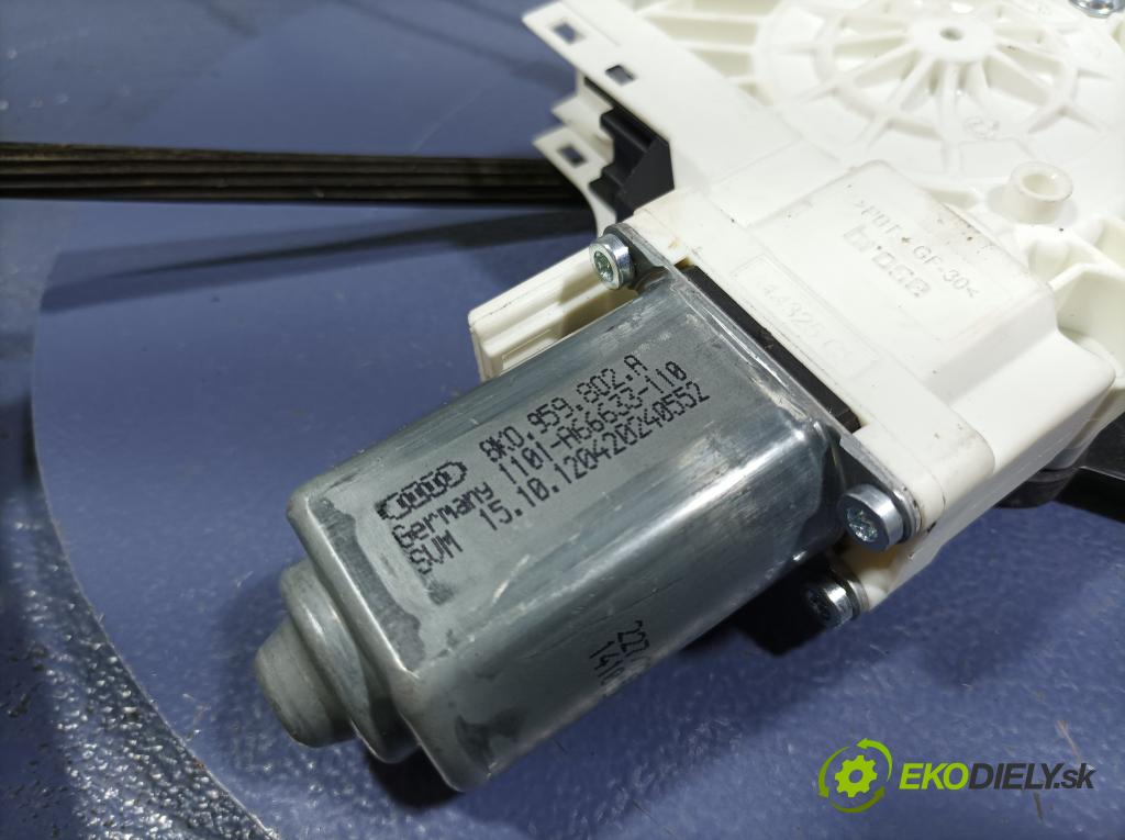 Audi A4 2012 mechanismus stahování Sklenka: před v pravo: 8K0837462A