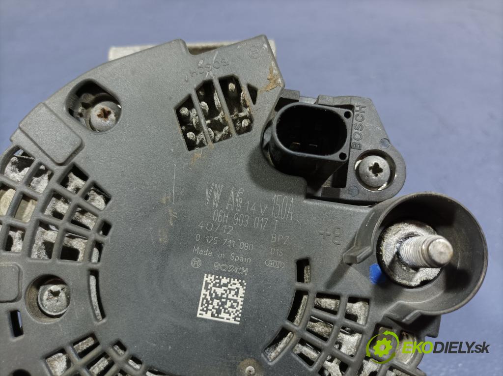 Audi A4 2012 Alternator 06H903017T