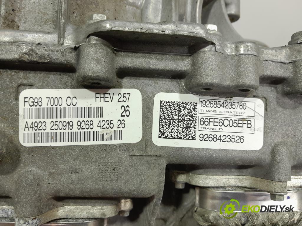 Ford Mondeo 2020 prevodovka Automatický: FG98-7000-CC