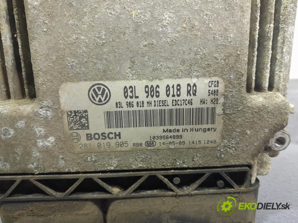 Skoda Superb 2014 riadiaca jednotka Motor: 03L906018RQ