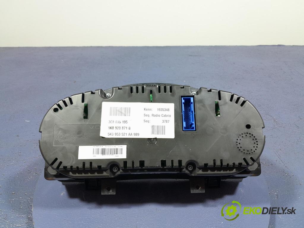 Vw Scirocco 2010 prístrojovka/ budíky 1K8920871B