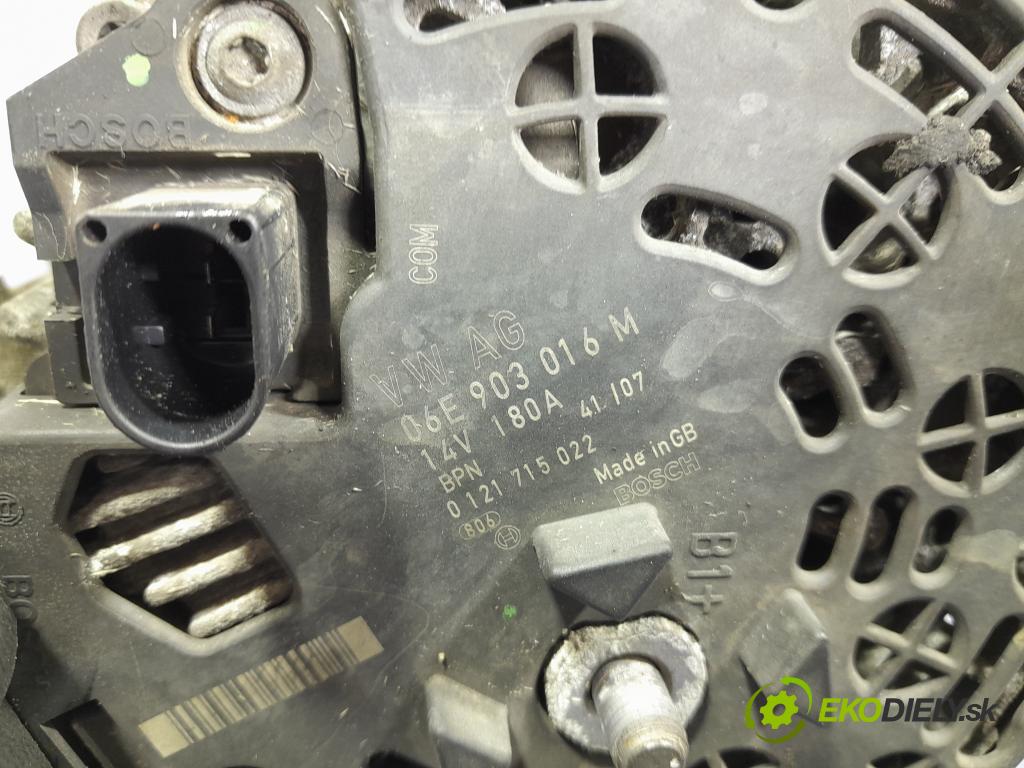 Audi A6 2007 Alternator 06E903016M