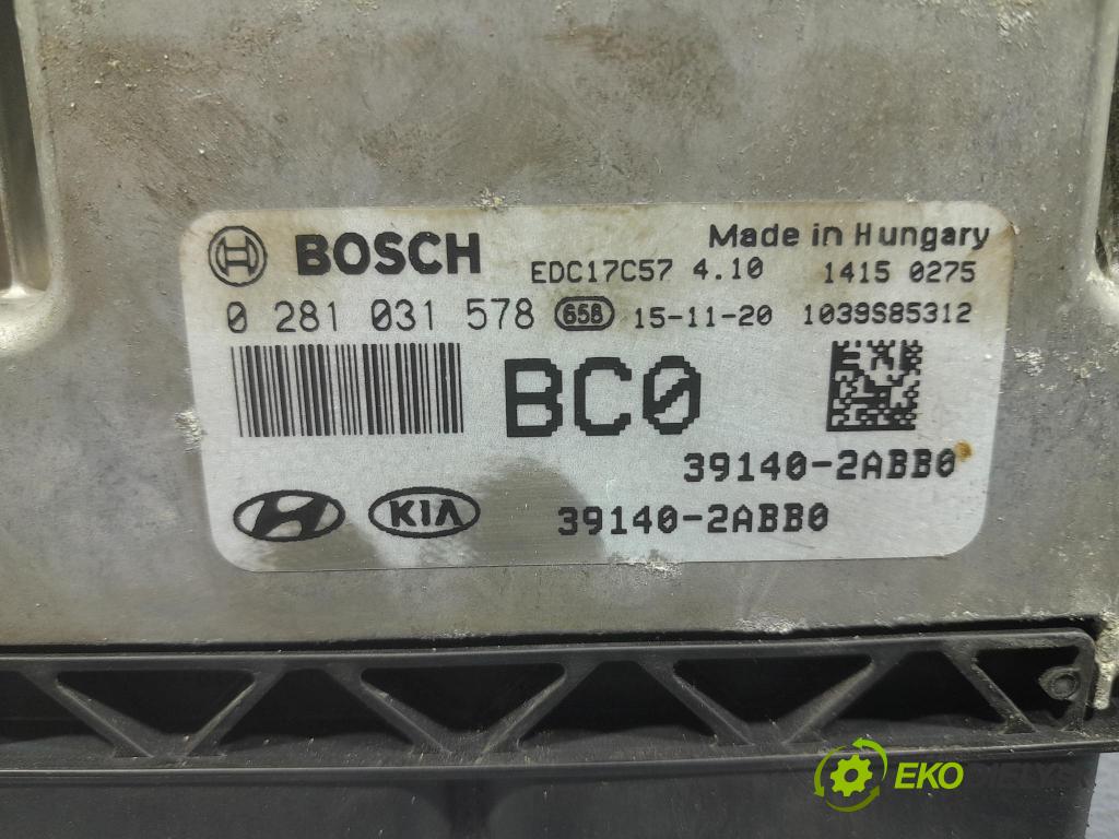Hyundai I30 2015 riadiaca jednotka Motor: 39140-2ABB0