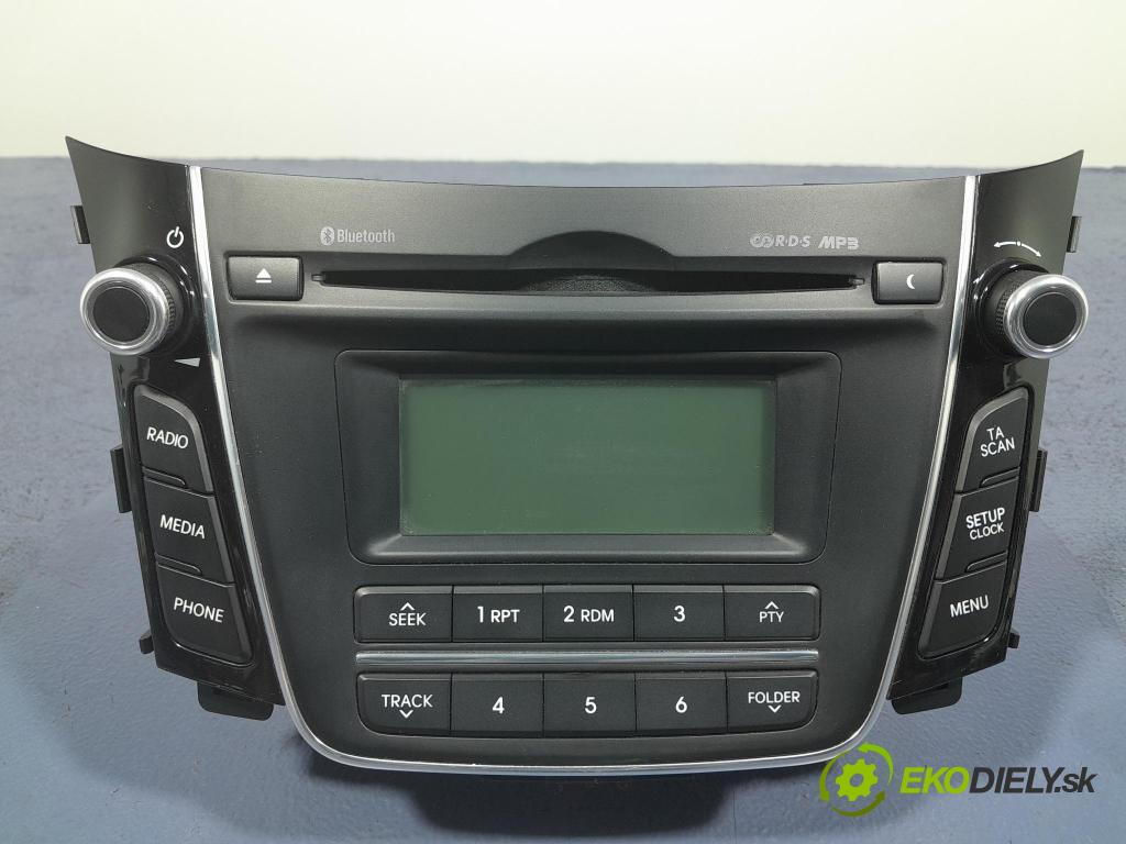 Hyundai I30 2015 Radio I Navigace: 96170-A6210GU