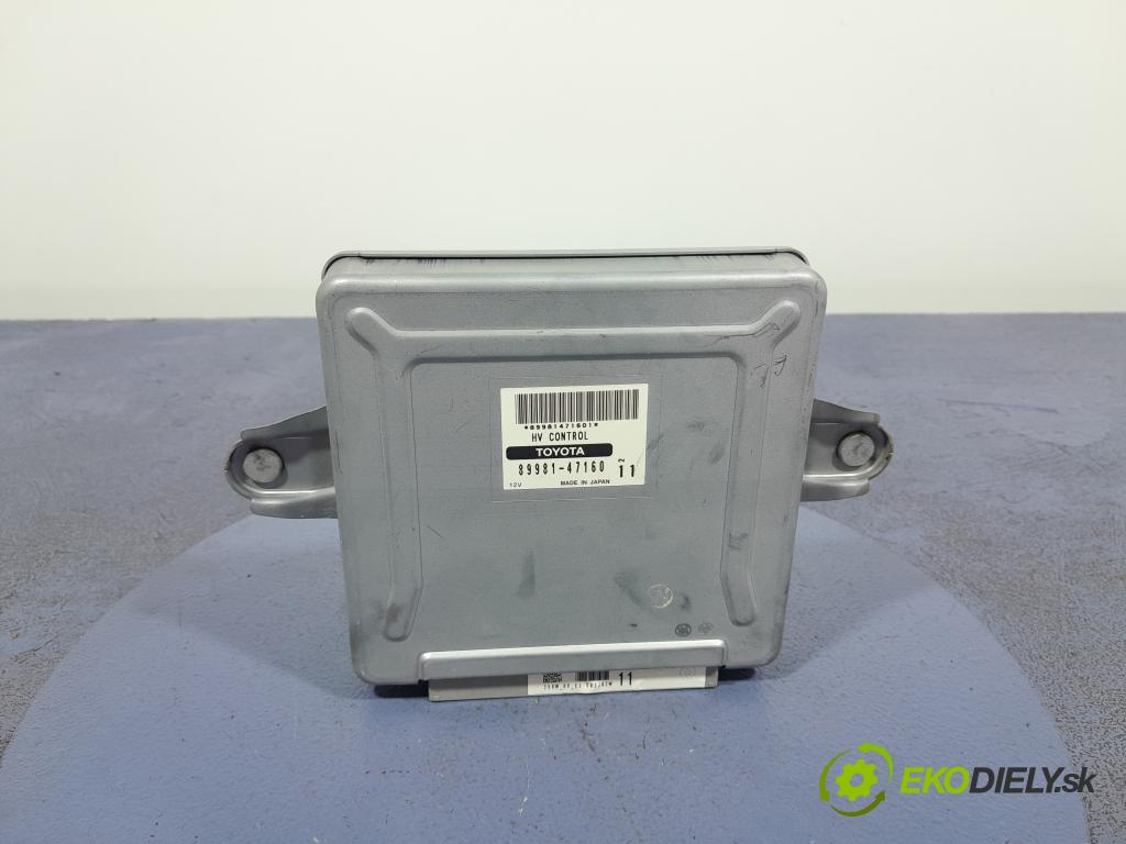 Toyota Prius 2007 riadiaca jednotka Motor: 89981-47160