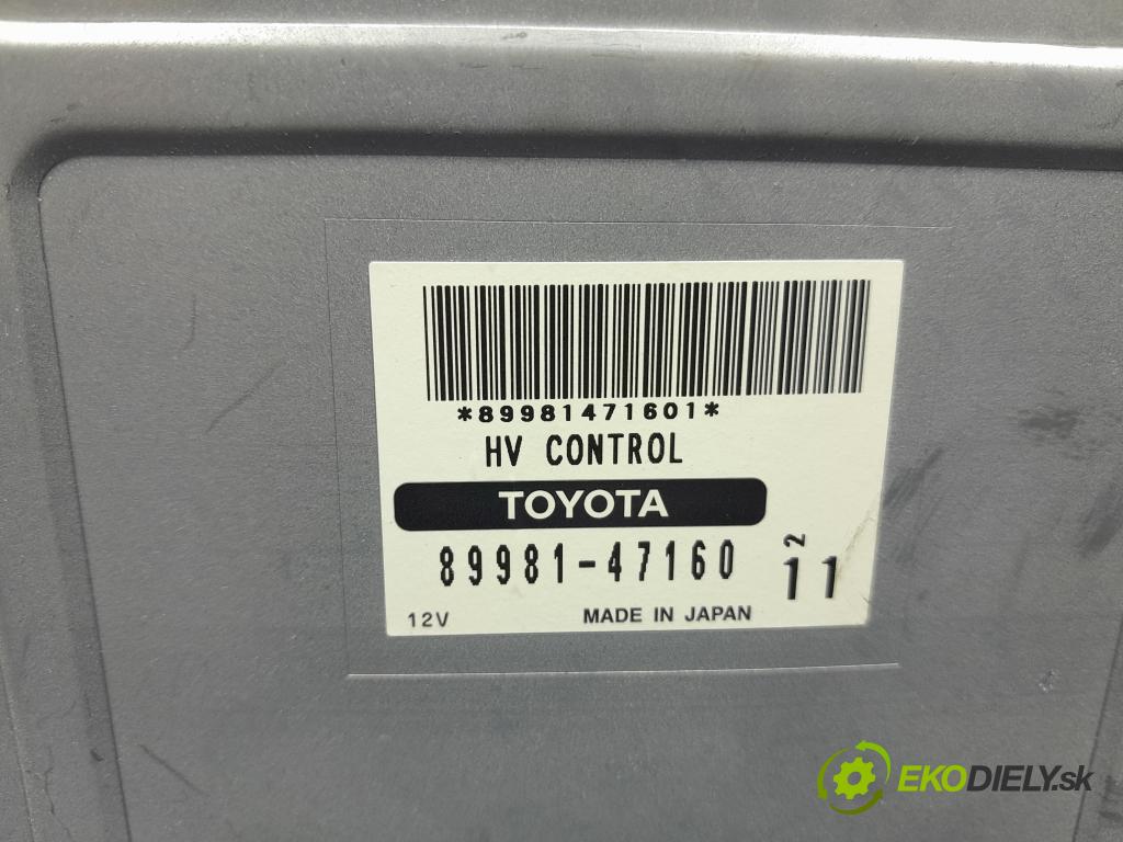 Toyota Prius 2007 riadiaca jednotka Motor: 89981-47160