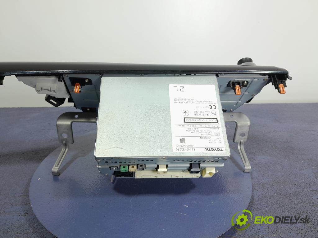 Toyota Camry 2019 Radio I Navigácia: 85140-33C80
