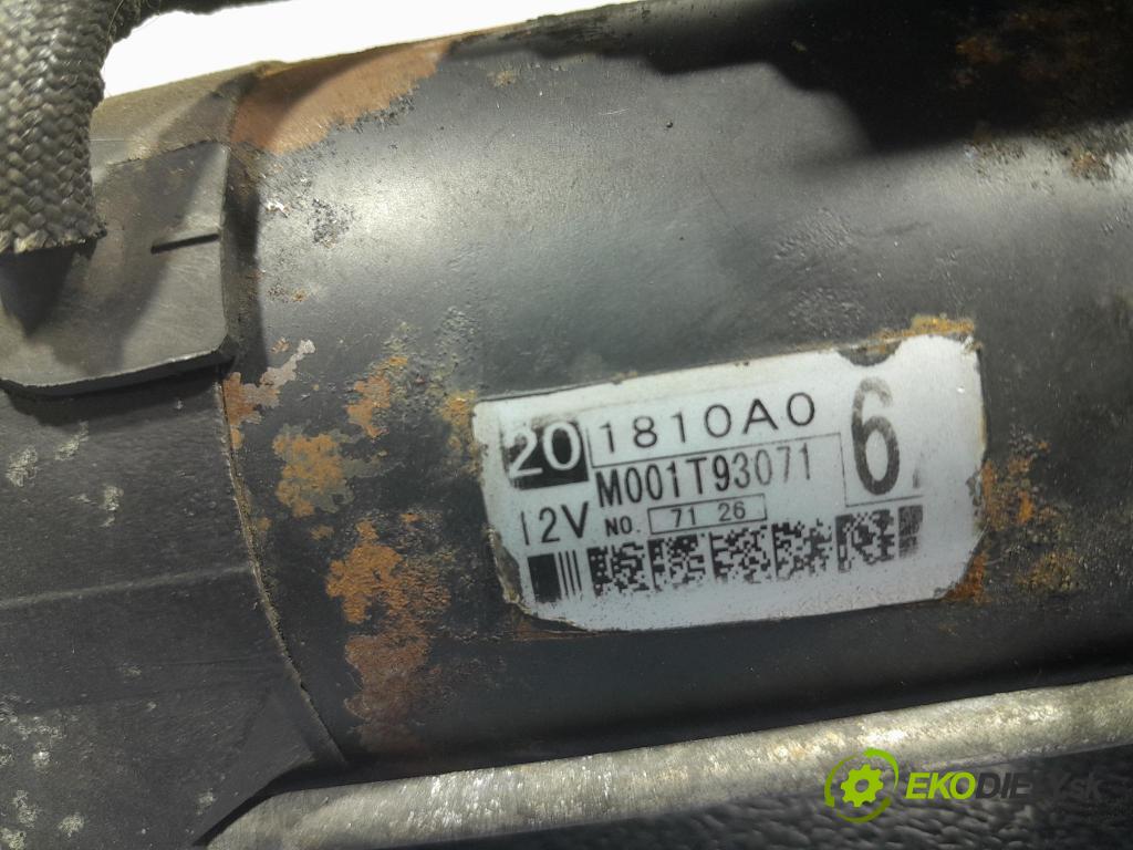 Mitsubishi Outlander 2007 štartér 201810A062