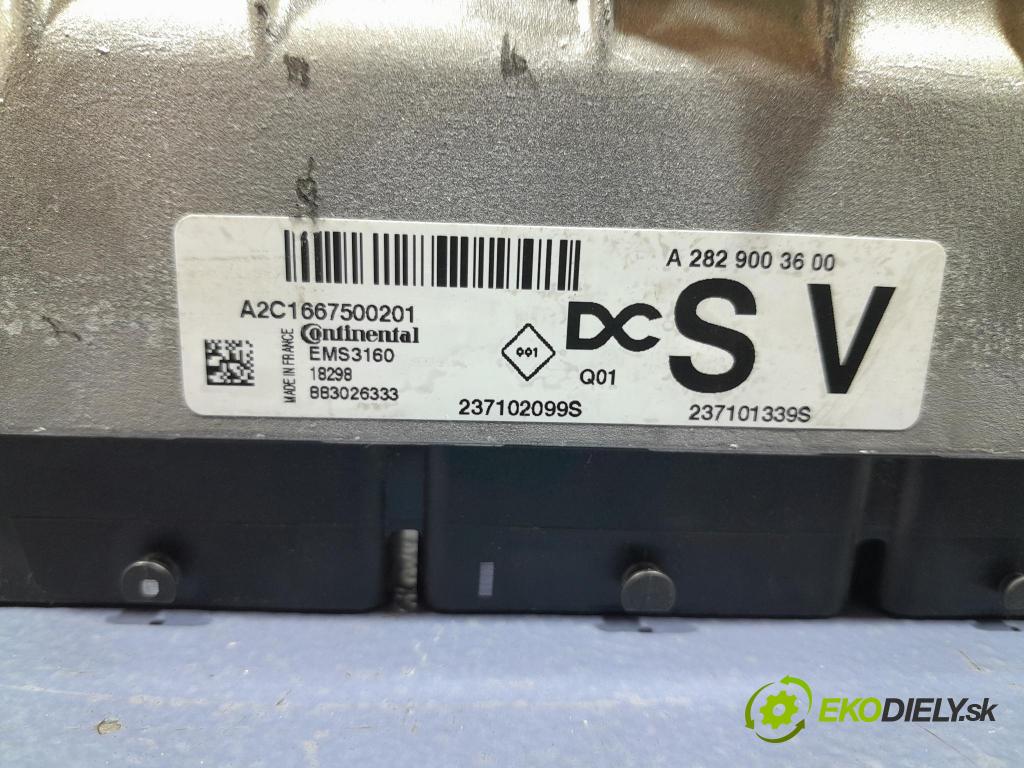 Renault Megane 2018 riadiaca jednotka Motor: A2829003600