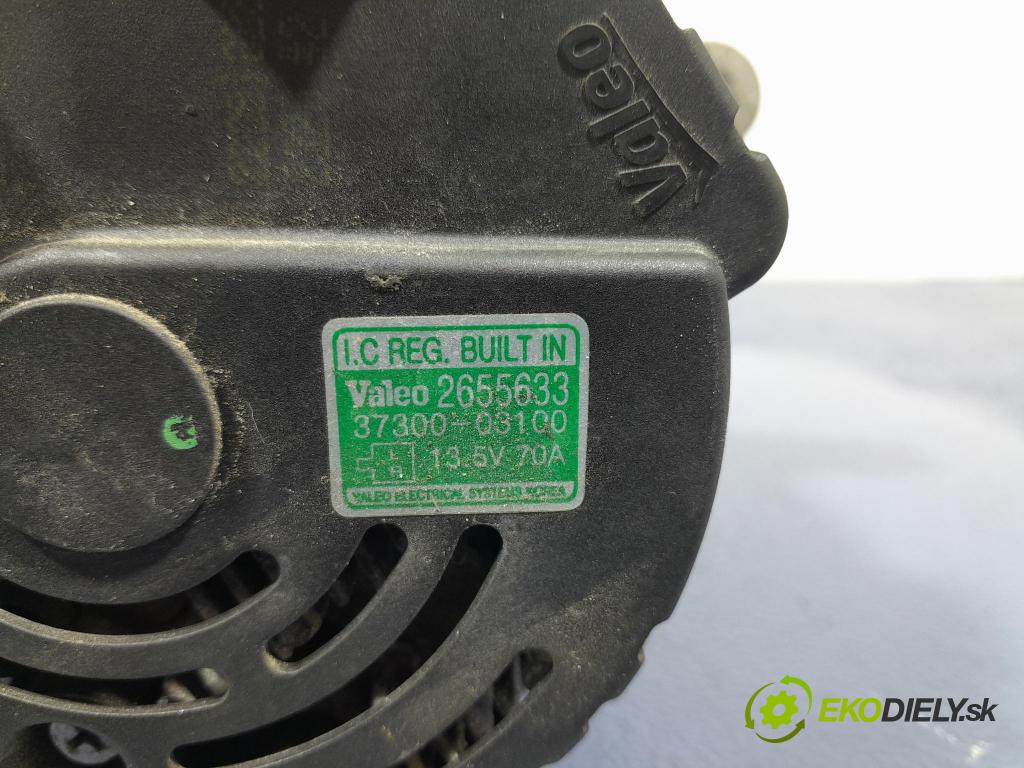Hyundai I20 2009 Alternator 37300-03100