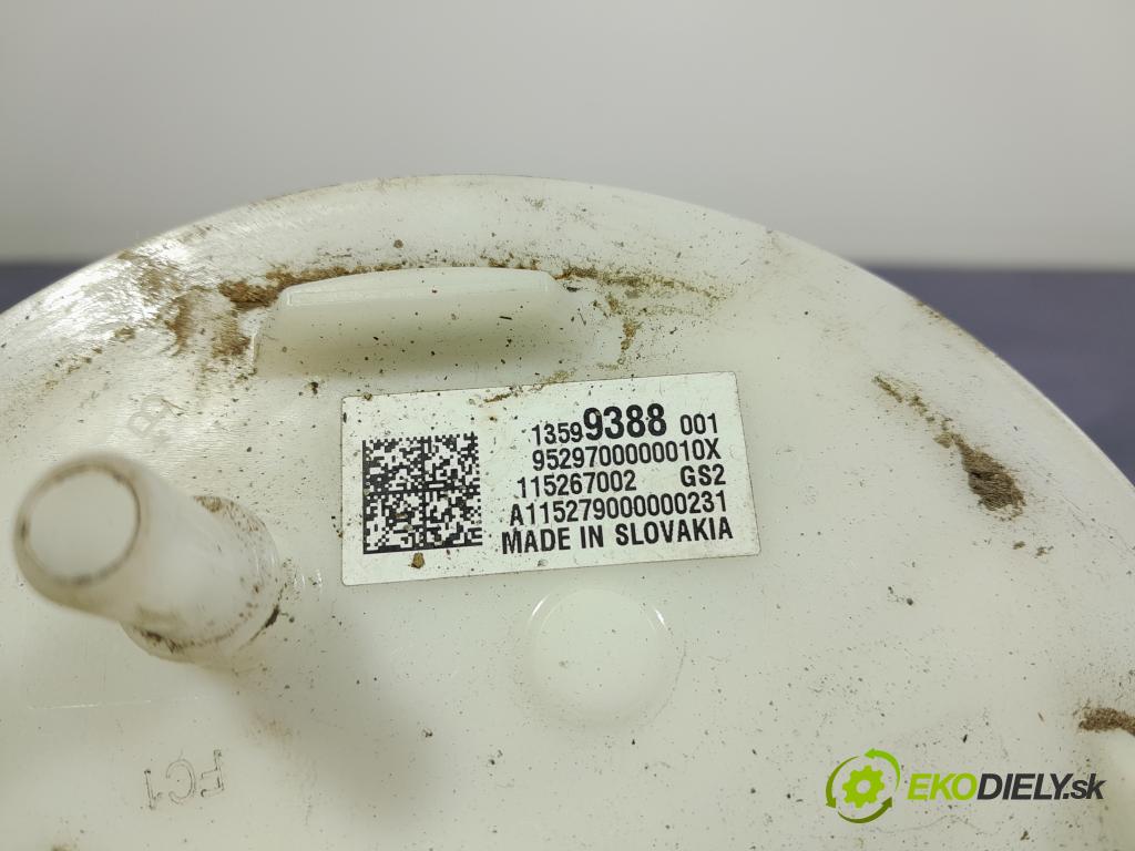 Opel Astra 2015 čerpadlo Pohonné hmoty / Systém Měření 13599388