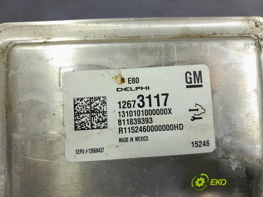 Opel Astra 2015 riadiaca jednotka Motor: 12673117