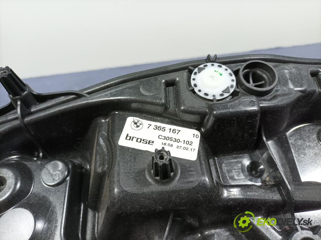 Bmw Seria 5 2017 mechanismus stahování Sklenka: Zad: Levý: 7365167