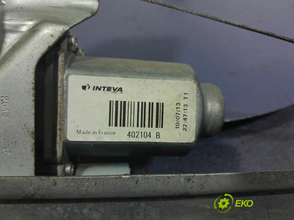 Peugeot Partner 2013 mechanismus stahování Sklenka: před v pravo: 9680557880