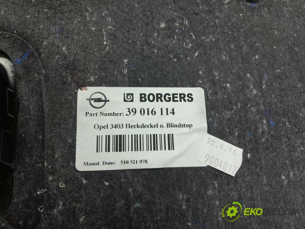 Opel Astra 2016 Čalounictví: kufra: 39016114