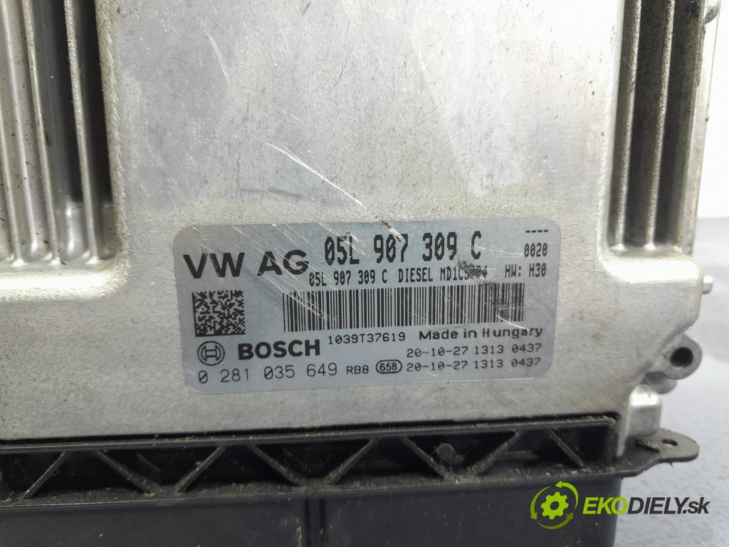 Skoda Octavia 2020 řídící jednotka Motor: 05l907309c