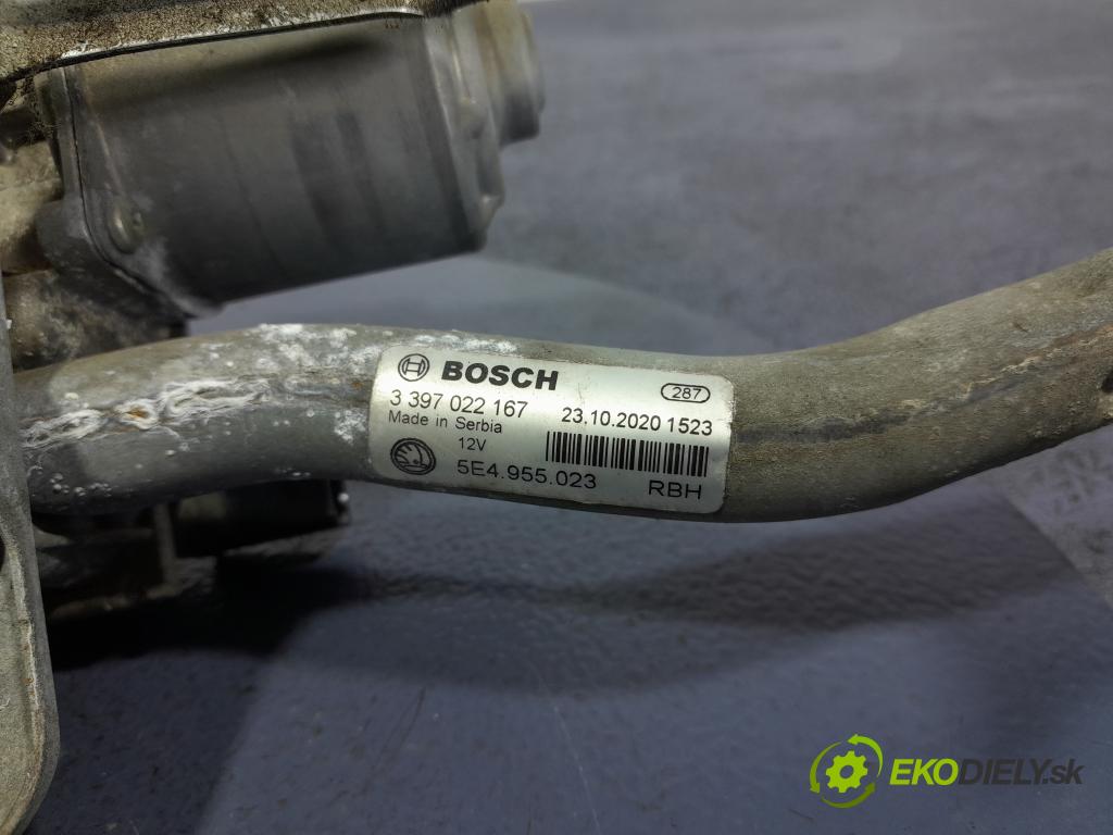 Skoda Octavia 2020 mechanizmus motor: Stierače: Predné 5E4955023