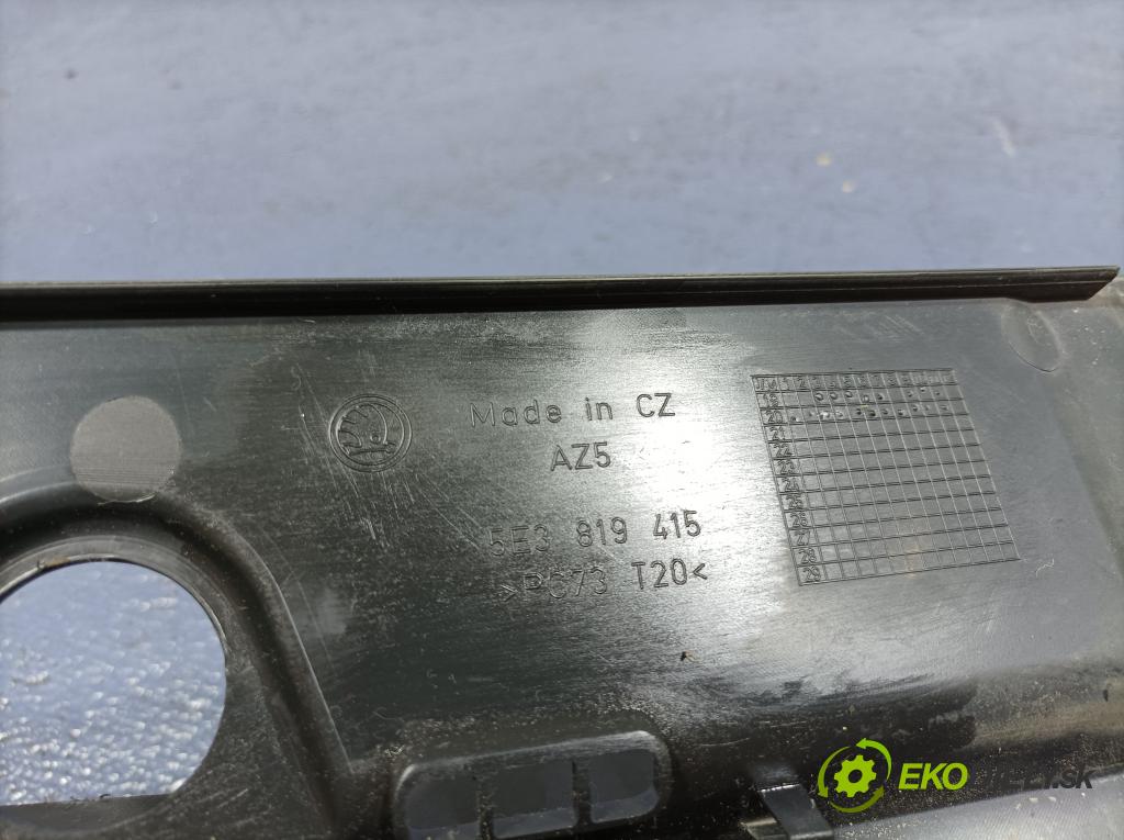 Skoda Octavia 2020 torpédo 5E3819415
