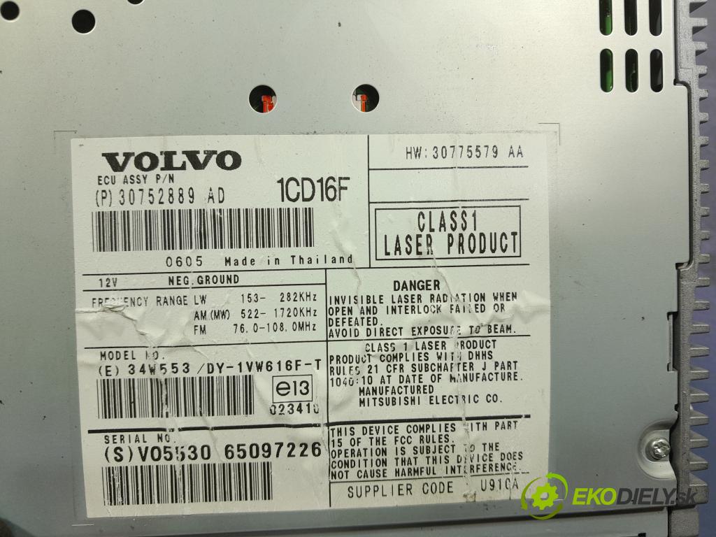 Volvo V50 2006 Radio I Navigácia: 30752889