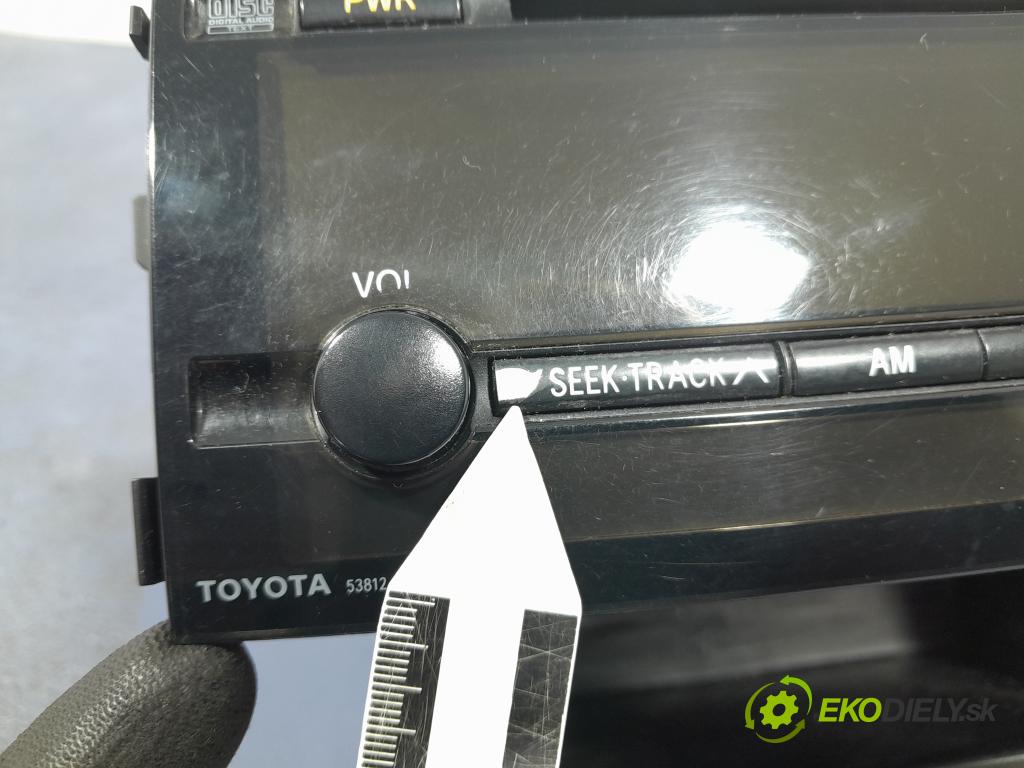 Toyota Prius 2009 Radio I Navigácia: 86120-47221