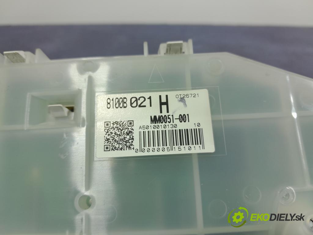 Mitsubishi Colt 2010 prístrojovka/ budíky 8100B021H