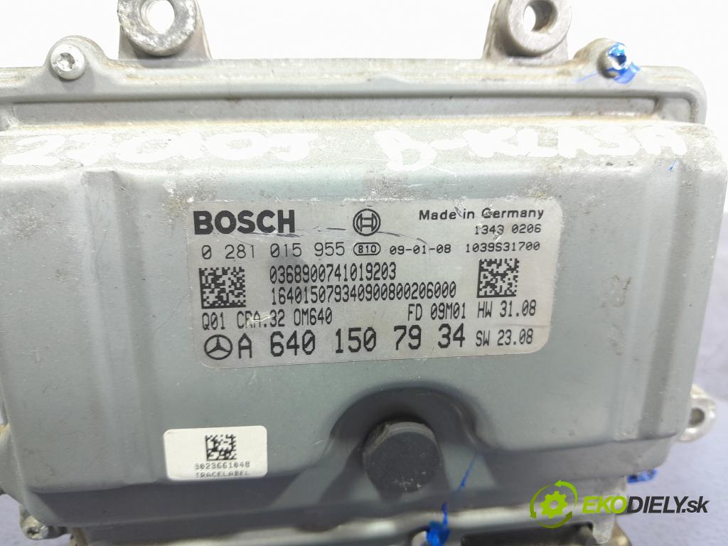 Mercedes B-klasa 2009 riadiaca jednotka Motor: A6401507934