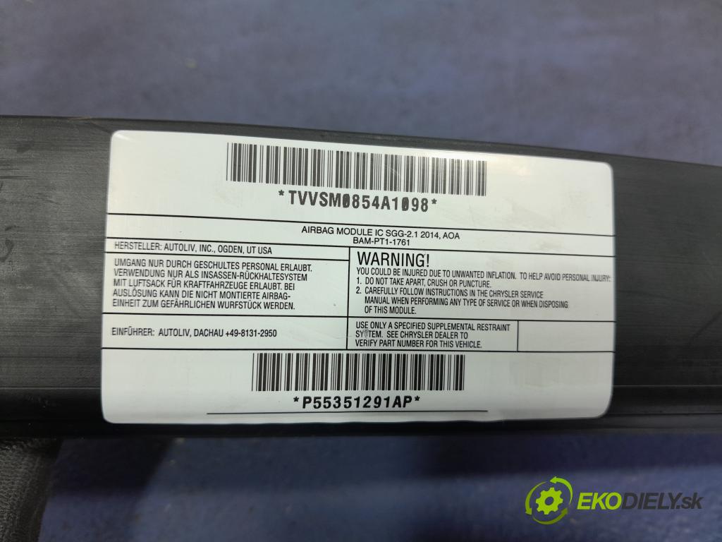 Jeep Compass 2014 Airbag: clona x P55351291AP
