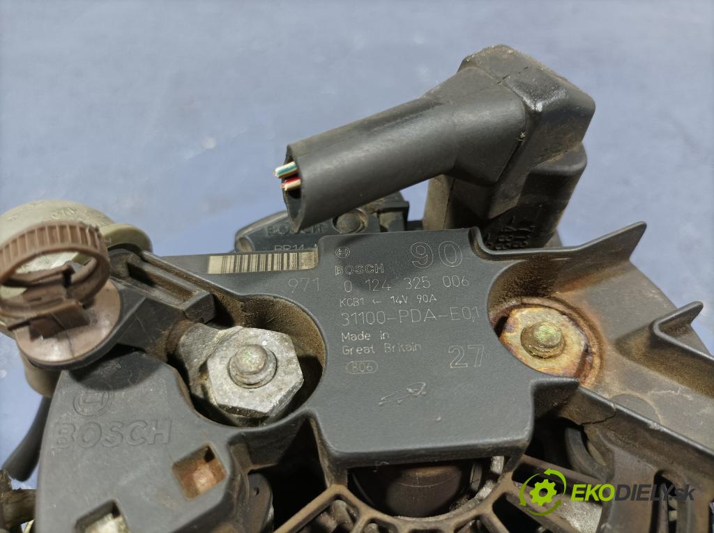 Honda Accord 2002 Alternator 31100-PDA-E01