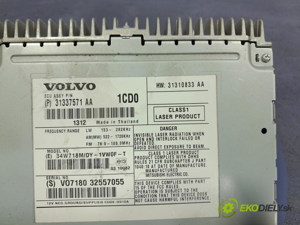 Volvo Xc60 2014 Radio I Navigácia: 31337571