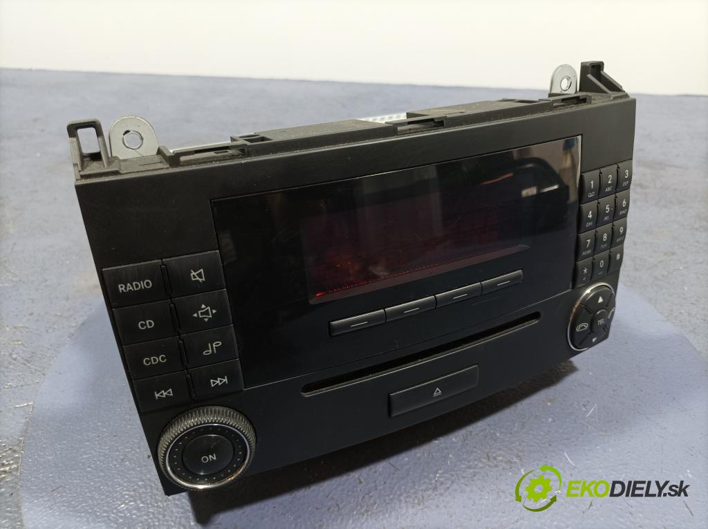 Mercedes A-klasa 2004 Radio I Navigácia: A1698700289
