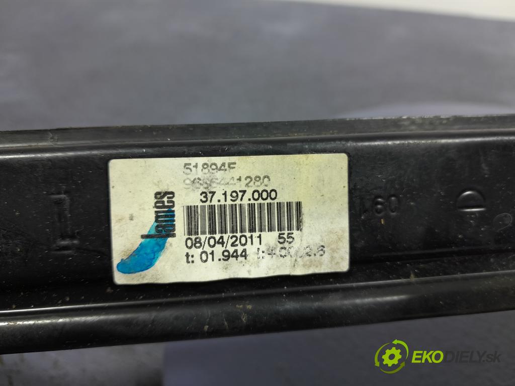 Peugeot 508 2011 mechanismus stahování Sklenka: Zad: v pravo: 9686441280