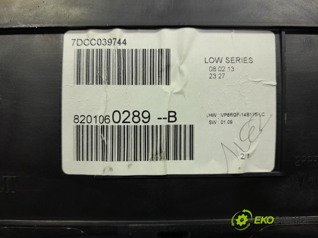Renault Clio 2013 prístrojovka/ budíky 8201060289B