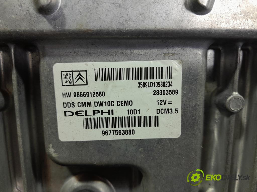 Peugeot 508 2011 riadiaca jednotka Motor: 9677563880