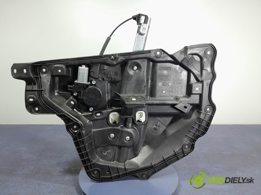 Mazda Cx-5 2015 mechanismus stahování Sklenka: před v pravo: KD535897X