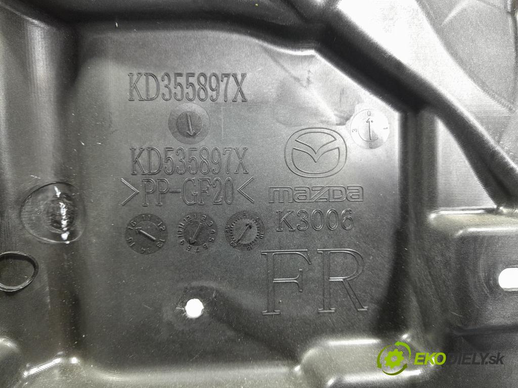 Mazda Cx-5 2015 mechanismus stahování Sklenka: před v pravo: KD535897X