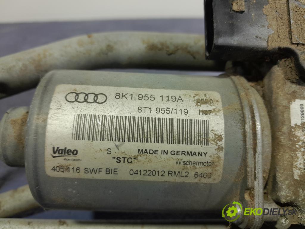 Audi A4 2012 mechanismus motorek Stěrače: před 8K1955119A