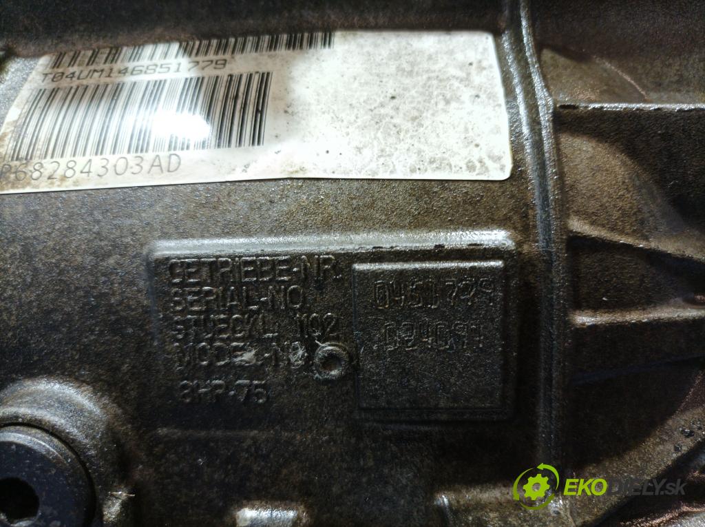 Jeep Grand cherokee 2018 prevodovka automatická P68284303AD