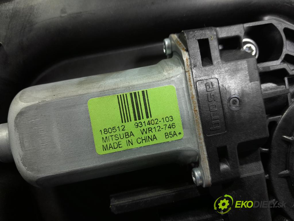 Jeep Grand cherokee 2018 mechanismus stahování Sklenka: Zad: Levý: 68231069AD