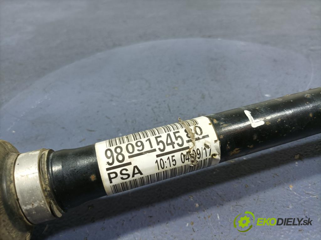 Peugeot 508 2017 poloos ľavá Predné 9809154580